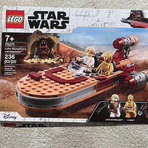 LEGO Star Wars Landspeeder Set with Red and Brown - 75271